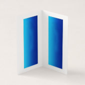 折り畳み名刺 名刺 (内部)