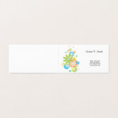 折り畳み名刺 名刺 (外部フラット)