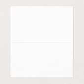 折り畳み名刺 名刺 (内部フラット)