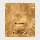 折り畳み名刺 名刺 (内部フラット)