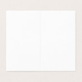 折り畳み名刺 名刺 (外部フラット)