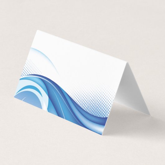 折り畳み名刺 名刺 (裏面)