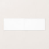 折り畳み名刺 名刺 (内部フラット)