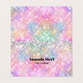 折り畳み名刺 名刺 (外部フラット)