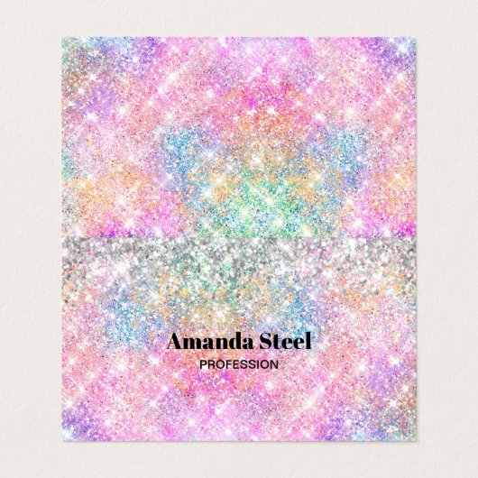 折り畳み名刺 名刺 (外部フラット)