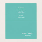 折り畳み名刺 名刺 (外部フラット)