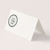 折り畳み名刺 名刺 (裏面)