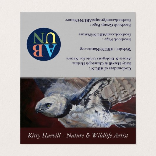 折り畳み名刺 名刺 (外部フラット)