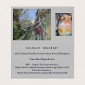 折り畳み名刺 名刺 (内部フラット)