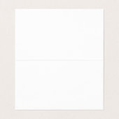 折り畳み名刺 名刺 (内部フラット)