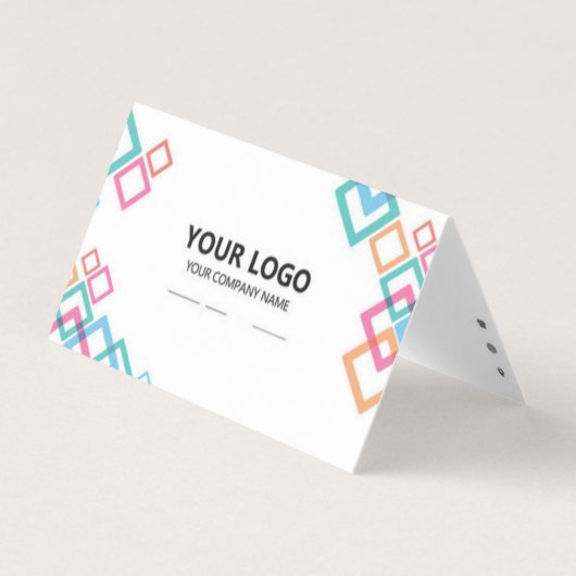 折り畳み名刺 名刺 (正面)