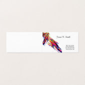 折り畳み名刺 名刺 (外部フラット)