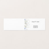 折り畳み名刺 名刺 (外部フラット)