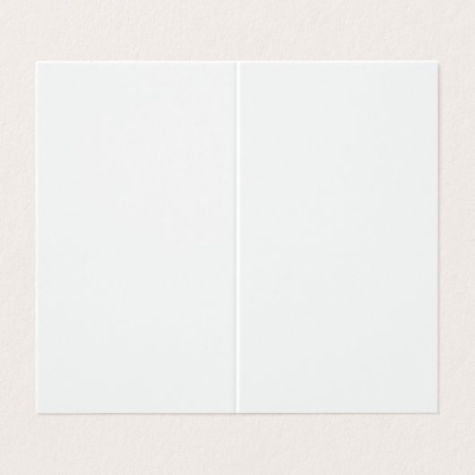 折り畳み名刺 名刺 (外部フラット)