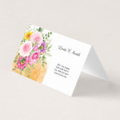 折り畳み名刺 名刺 (正面)