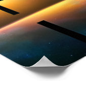 折り畳み宇宙クロスポスター ポスター (角)