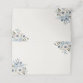 折り畳み座席表/エスコートカード プレイスカード (外部開封)