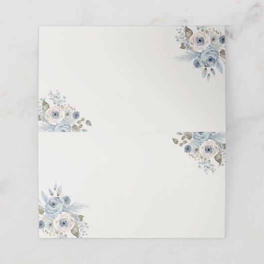 折り畳み座席表/エスコートカード プレイスカード (外部開封)