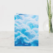 折り畳み式お知らせカード 案内状 (裏面)