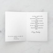 折り畳み式のグリーティングカード カード (内部)