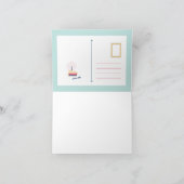 折り畳み式のグリーティングカード カード (内部)