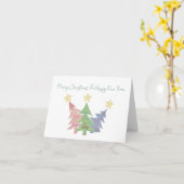 折り畳み式のグリーティングカード カード (黄色い花)