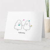 折り畳み式のグリーティングカード カード (正面)