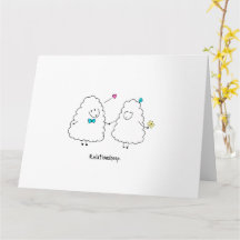 折り畳み式のグリーティングカード