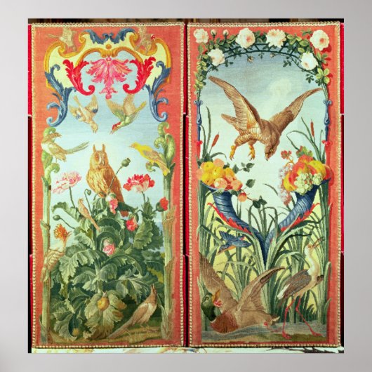 折り畳み式の2枚のカーペット ポスター (正面)