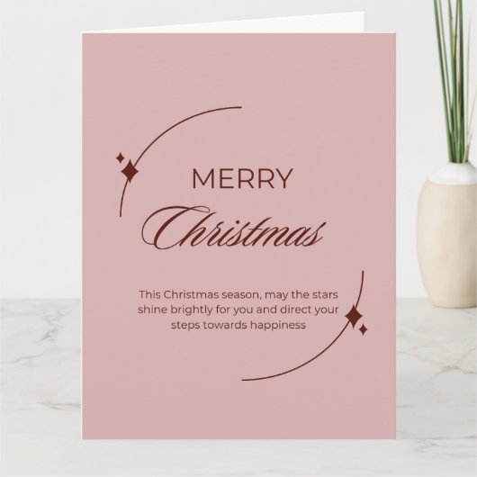 折り畳み式グリーティングカード カード (正面)