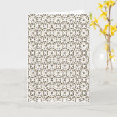 折り畳み式グリーティングカード カード (黄色い花)