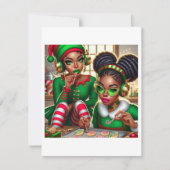 折り畳み式グリーティングカード カード (正面)