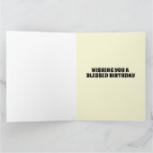 折り畳み式グリーティングカード カード (内部)