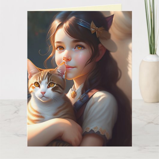 折り畳み式グリーティングカード カード (正面)