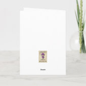 折り畳み式グリーティングカード カード (裏面)