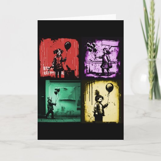 折り畳み式グリーティングカード カード (正面)