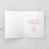 折り畳み式グリーティングカード カード (内部)