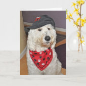 折り畳み式グリーティングカード カード (黄色い花)