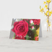 折り畳み式グリーティングカード カード (黄色い花)