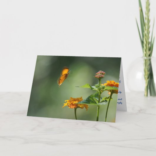 折り畳み式グリーティングカード カード (正面)