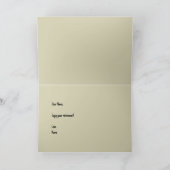 折り畳み式グリーティングカード カード (内部)