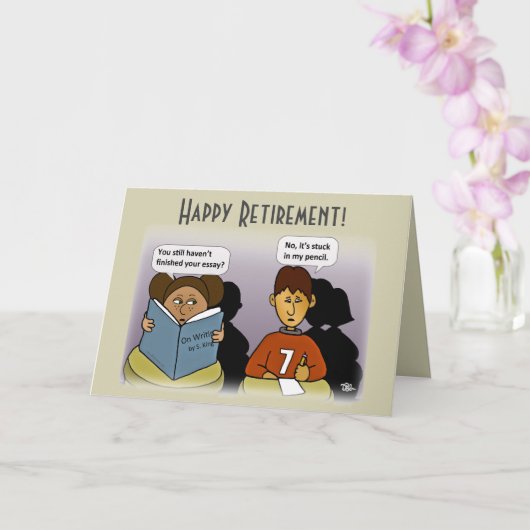 折り畳み式グリーティングカード カード (蘭)