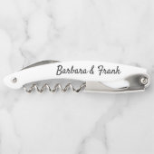 折り畳み式コルク栓抜きワインボトルオープナー ソムリエナイフ (裏面)