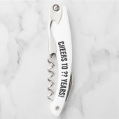 折り畳み式コルク栓抜きワインボトルオープナー ソムリエナイフ (正面)