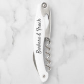 折り畳み式コルク栓抜きワインボトルオープナー ソムリエナイフ (裏面)