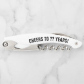 折り畳み式コルク栓抜きワインボトルオープナー ソムリエナイフ (正面)