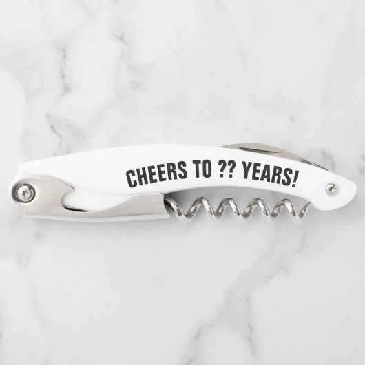 折り畳み式コルク栓抜きワインボトルオープナー ソムリエナイフ (正面)