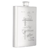 折り畳み式ゴルフティーバッグ – ドリンクスフラスコ フラスク (右)