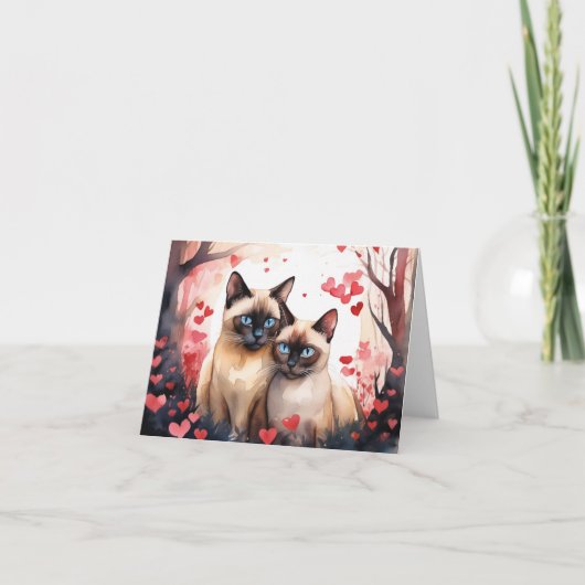 折り畳み式バレンタインカード サンキューカード (正面)