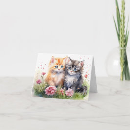 折り畳み式バレンタインカード サンキューカード